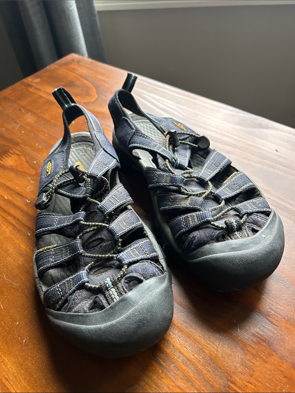 Keen Blue Closed-Toe Outdoor Sandals